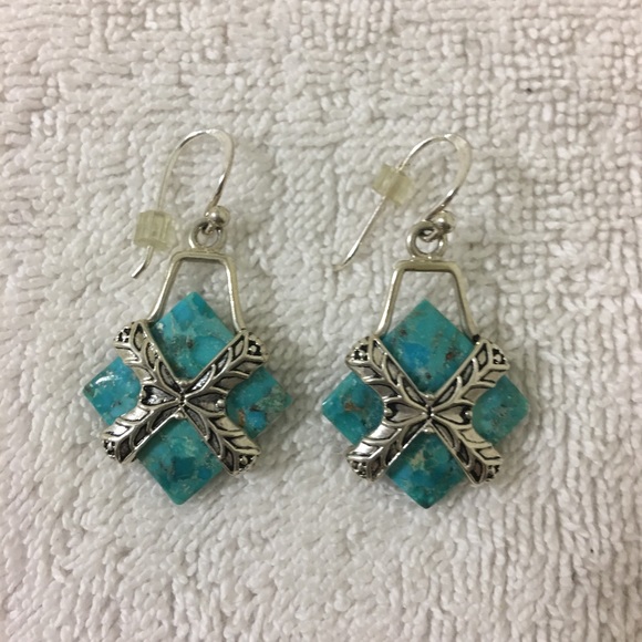 Studio Barse Jewelry - Turquoise & Sterling Silver Studio Barse Earrings